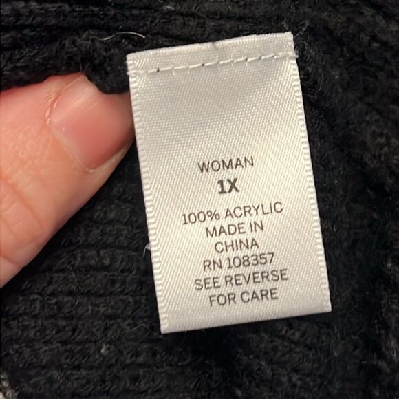 Dress barn crew neck sweater size 1x - Picture 6 of 7